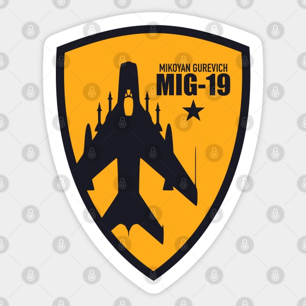 MIG-19 Sticker by TCP